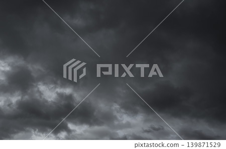 Cloud Storm Sky Dark Rain Lightning Thunder Stoumy Typhoon Nature Light Scene Rainy Atmosphere Damage Effect Carbon dioxide Dust Air pollution 2.5 Pm, Texture Nature Windstorm Weather Skyscapte. 139871529