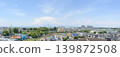 A panoramic view of the Okutama area from Hanakoganei, Kodaira City, Tokyo. 139872508