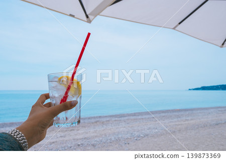 A meal eaten by the sea in Menton A meal eaten by the sea in Menton 139873369