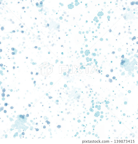 Blue watercolor splatter seamless pattern Blue watercolor splatter seamless pattern 139873415
