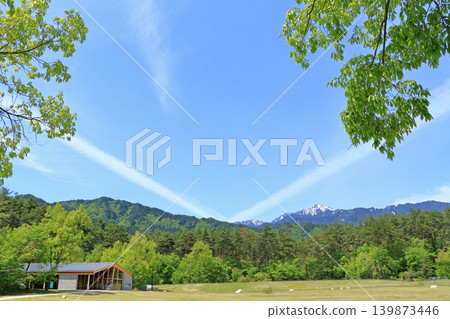 Suntory Mineral Water Northern Alps Shinano Forest Factory Mizunowa Square Suntory Mineral Water Northern Alps Shinano Forest Factory Mizunowa Square 139873446