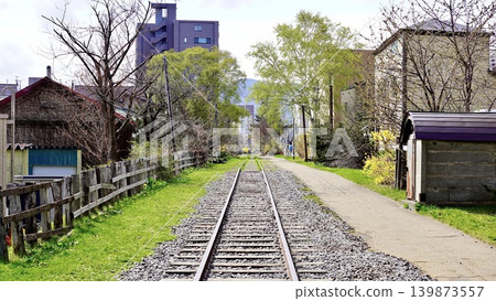 The abandoned Temiya Line in Otaru, Hokkaido The abandoned Temiya Line in Otaru, Hokkaido 139873557