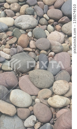 stones on the beach stones on the beach 139874910