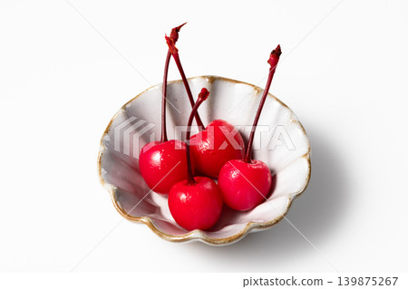 Syrup pickled cherries Syrup pickled cherries 139875267
