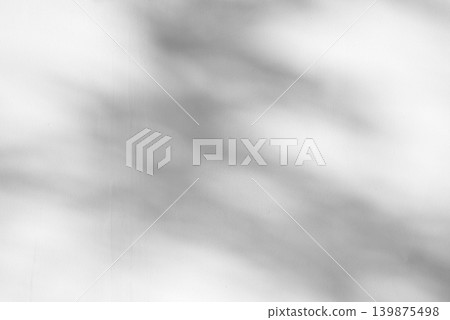 Abstract natural tree leaves shadow on white wall background Abstract natural tree leaves shadow on white wall background 139875498