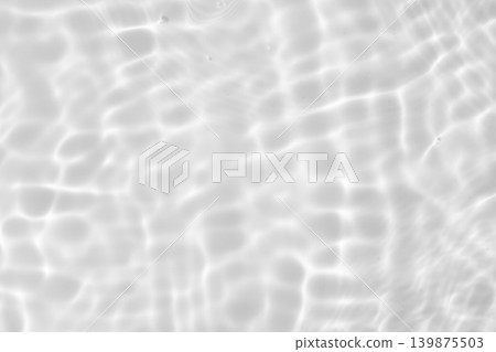 Abstract white transparent water shadow surface texture natural ripple background Abstract white transparent water shadow surface texture natural ripple background 139875503