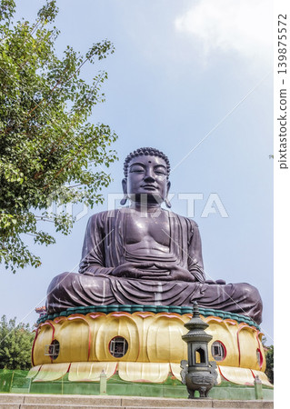 Scenery of the Bagua Mountain Buddha in Changhua, Taiwan Scenery of the Bagua Mountain Buddha in Changhua, Taiwan 139875572
