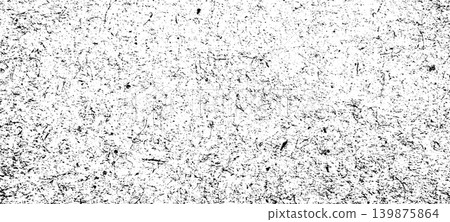 Abstract grunge black and white distressed paper texture background 139875864