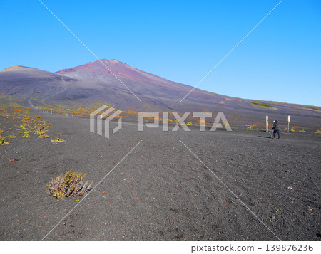 Climbing Mount Fuji from the Gotemba trailhead 139876236