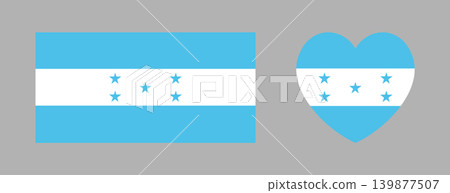 Honduras country flag sticker, icon. Republic of Honduras flag in heart, rectangular shape button, banner. Set of National flag badge rectangle, heart shaped badge, background. Honduras country flag sticker, icon. Republic of Honduras flag in heart, rectangular shape button, banner. Set of National flag badge rectangle, heart shaped badge, background. 139877507