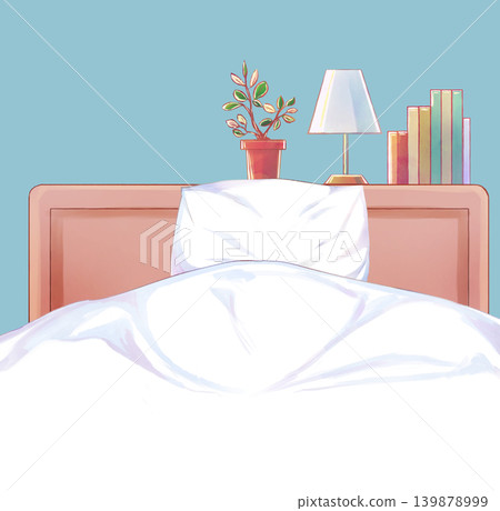 Single bed pillow and blanket, headboard Single bed pillow and blanket, headboard 139878999