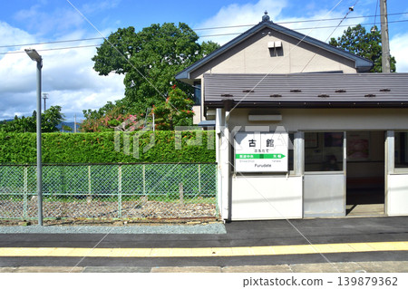 Scenery along the JR East Tohoku Main Line from Morioka Station to Ichinoseki Station Scenery along the JR East Tohoku Main Line from Morioka Station to Ichinoseki Station 139879362