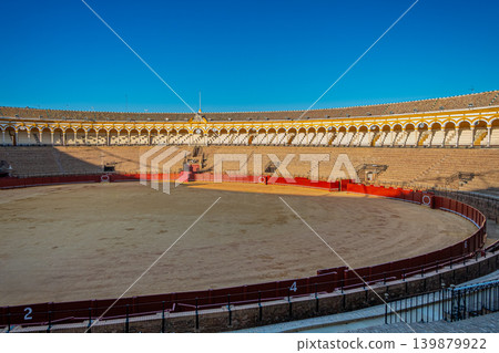 Empty Bullring Arena Empty Bullring Arena 139879922