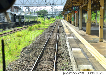 從盛岡站到一之關站的JR東日本東北本線沿途風景 從盛岡站到一之關站的JR東日本東北本線沿途風景 139880126