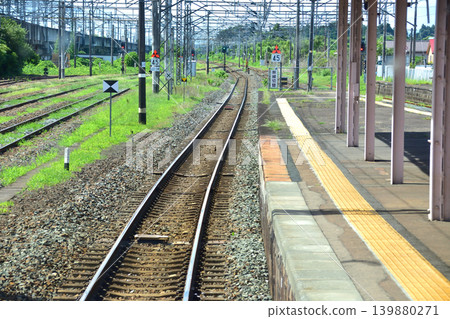 從盛岡站到一之關站的JR東日本東北本線沿途風景 139880271