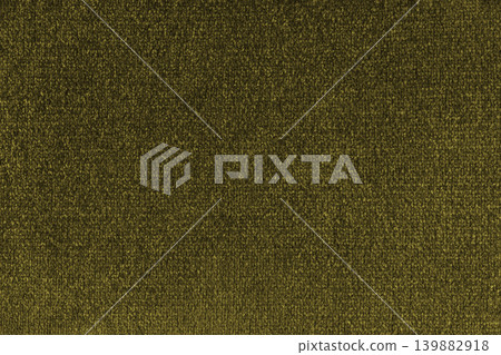 Close up, macro of khaki fabric surface texture background with soft velvet textile surface Close up, macro of khaki fabric surface texture background with soft velvet textile surface 139882918