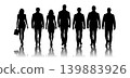 silhouette, people, vector 139883926