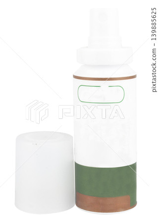 Mosquito repellent bottle isolated on white background Mosquito repellent bottle isolated on white background 139885625