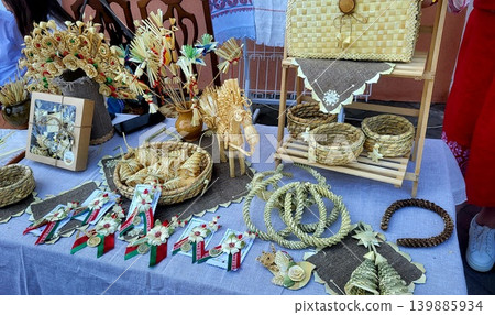 Herbal workshop for botanical science education, natural materials research, environmental awareness training. botany study, ecosystem learning, plant  139885934