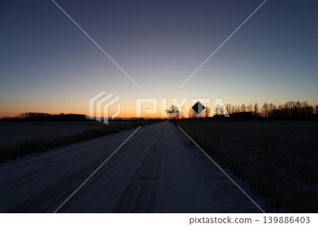 A path that holds the lingering echoes of the sky A path that holds the lingering echoes of the sky 139886403