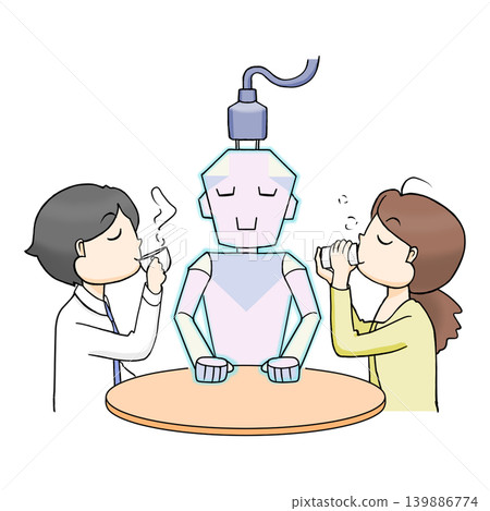 人類與人工智慧一起休息 人類與人工智慧一起休息 139886774