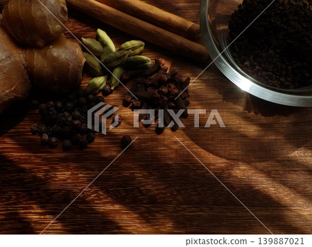 印度奶茶的香料 139887021