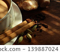Chai tea and spices in a cup 139887024