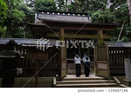 茨城縣鹿島神社內殿:淨化心靈之地。 茨城縣鹿島神社內殿:淨化心靈之地。 139887196