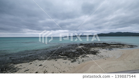 [Kumejima] Tatamiishi on Oujima Island 139887544