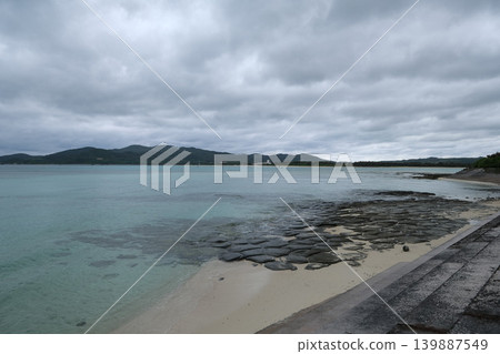 [Kumejima] Tatamiishi on Oujima Island 139887549