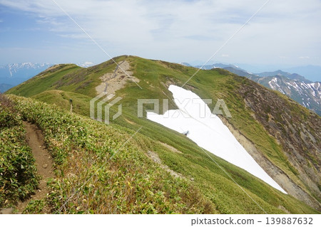 仙倉山及殘雪 139887632