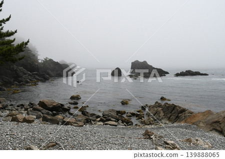 Rikuzentakata City, Hirota Peninsula, Michinoku Shiokaze Trail, Kurosaki Senkyo Walking Trail, Rocky Reef Rikuzentakata City, Hirota Peninsula, Michinoku Shiokaze Trail, Kurosaki Senkyo Walking Trail, Rocky Reef 139888065