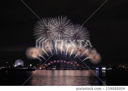 Nagoya port fireworks Nagoya port fireworks 139888804