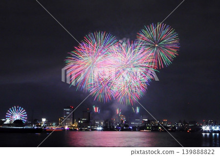 Nagoya port fireworks Nagoya port fireworks 139888822