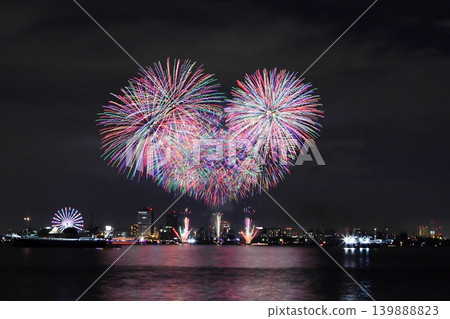 Nagoya port fireworks Nagoya port fireworks 139888823