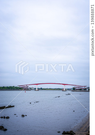 千葉縣木更津市：中之島大橋及其周邊地區 139888871