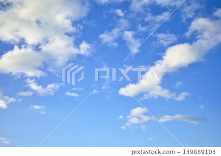 Wonderful New Zealand Sky Replacement Few Soft Puffy Clouds Wonderful New Zealand Sky Replacement Few Soft Puffy Clouds 139889103