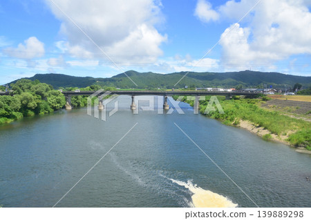 JR東日本東北本線沿途風景，從仙台站到白石站。 139889298