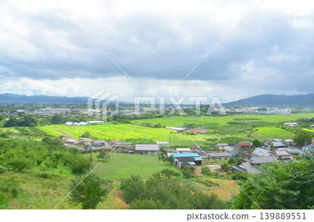 Scenery from Shiroishi Station to Fukushima Station on the JR East Tohoku Main Line. Scenery from Shiroishi Station to Fukushima Station on the JR East Tohoku Main Line. 139889551