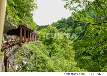 [Toyama] Kurobe Gorge Torokko Train 139889633