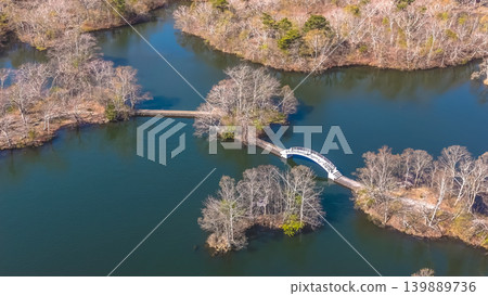 April 26 2026 Onumakoen Lake With Komagatake Mountain Aerial April 26 2026 Onumakoen Lake With Komagatake Mountain Aerial 139889736