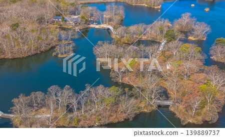 April 26 2026 Onumakoen Lake With Komagatake Mountain Aerial April 26 2026 Onumakoen Lake With Komagatake Mountain Aerial 139889737
