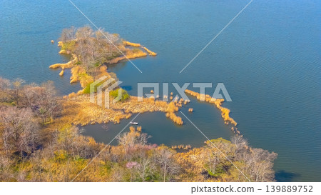 April 26 2026 Onumakoen Lake Wetland Island Aerial In Spring April 26 2026 Onumakoen Lake Wetland Island Aerial In Spring 139889752