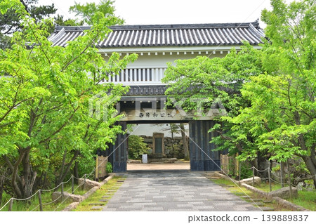 Kishiwada Castle's major turret gate 139889837