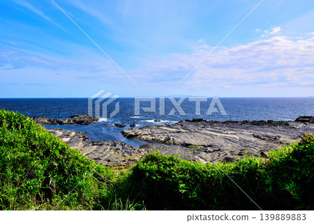 三浦半島城島海岸的風景 三浦半島城島海岸的風景 139889883