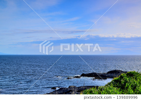 三浦半島城島海岸的風景 三浦半島城島海岸的風景 139889996