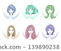 簡約色彩女裝套裝（極簡主義） 139890238