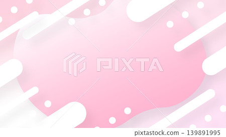 Pink gradient fluid shape frame background, landscape 16:9 Pink gradient fluid shape frame background, landscape 16:9 139891995