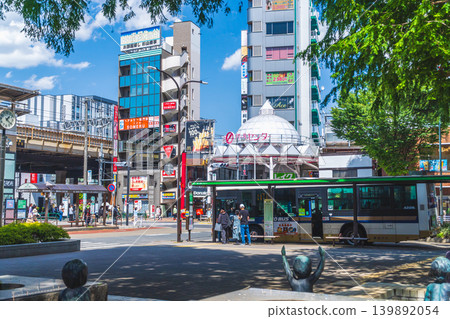 Tokyo, Chuo Line, Asagaya Station, South Exit, Station Square Tokyo, Chuo Line, Asagaya Station, South Exit, Station Square 139892054