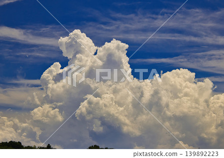 Somehow, these cumulonimbus clouds look incredibly macho. Somehow, these cumulonimbus clouds look incredibly macho. 139892223